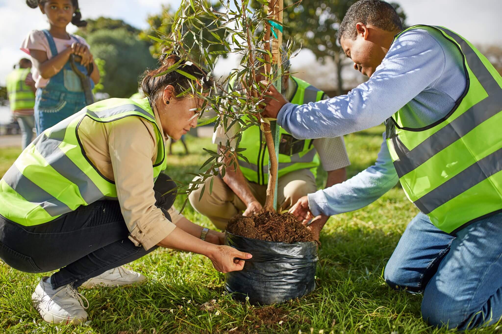 Key role players on Green Deeds campaign
