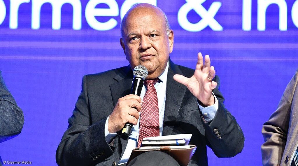 Minister of Public Enterprises Pravin Gordhan