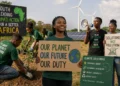 African youth caring for the environment